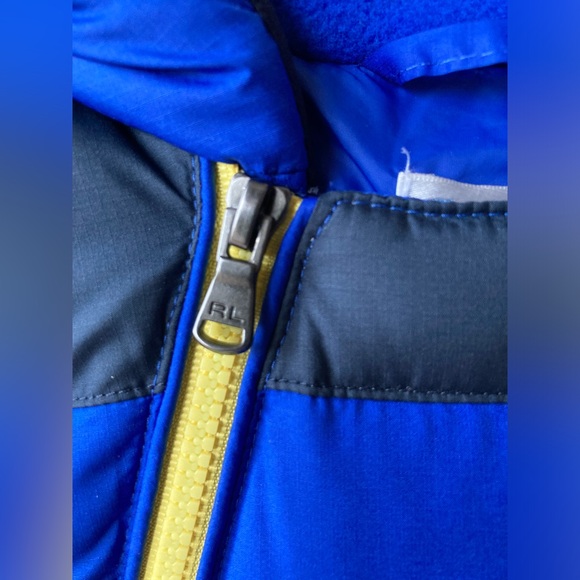 NWT POLO RALPH LAUREN BABY WATER-REPELLENT DOWN HOODED BUNTING - Picture 5 of 13